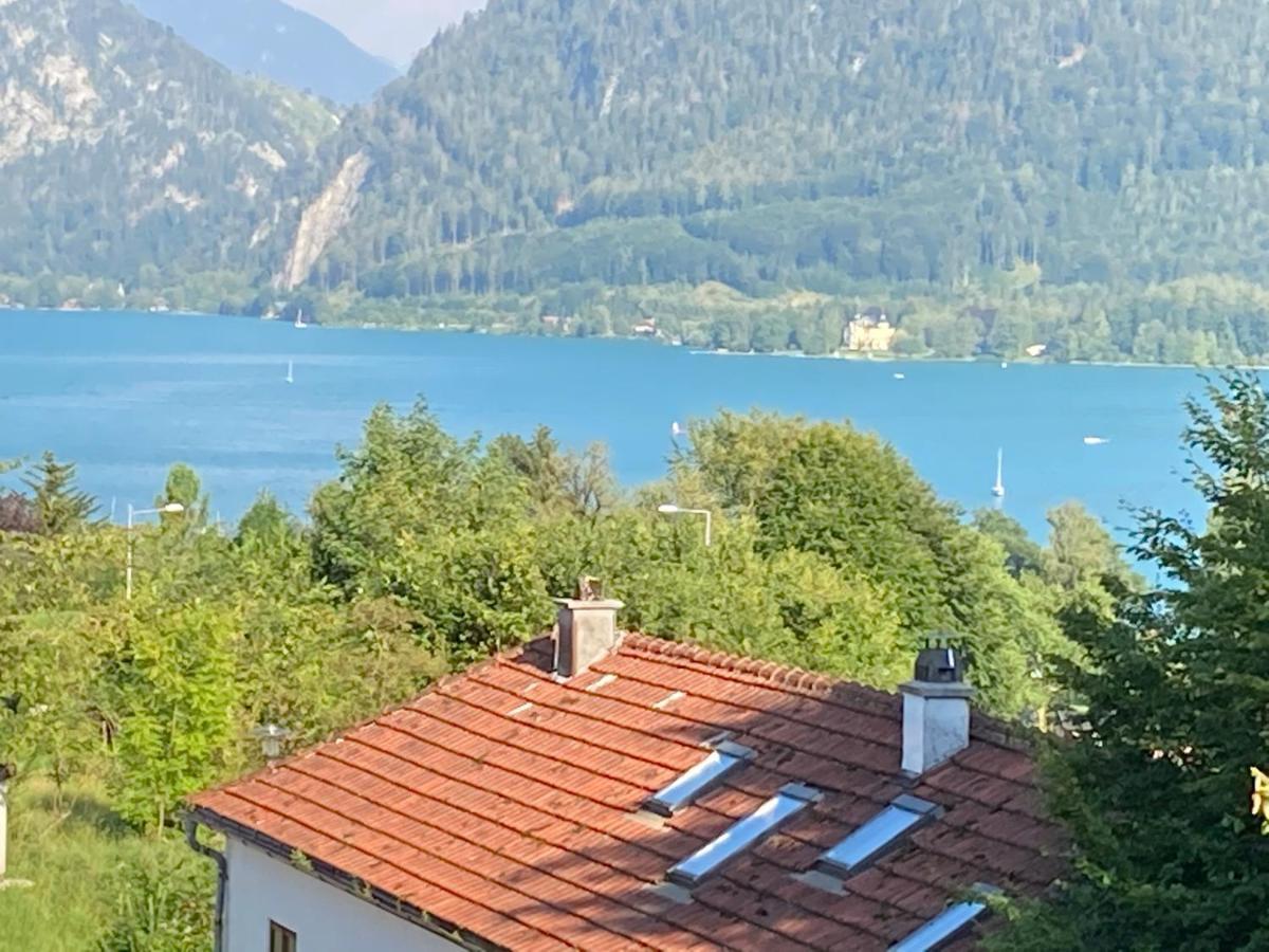 Ferienwohnung Mit Seeblick, Unterach Am Attersse Unterach am Attersee Exteriér fotografie